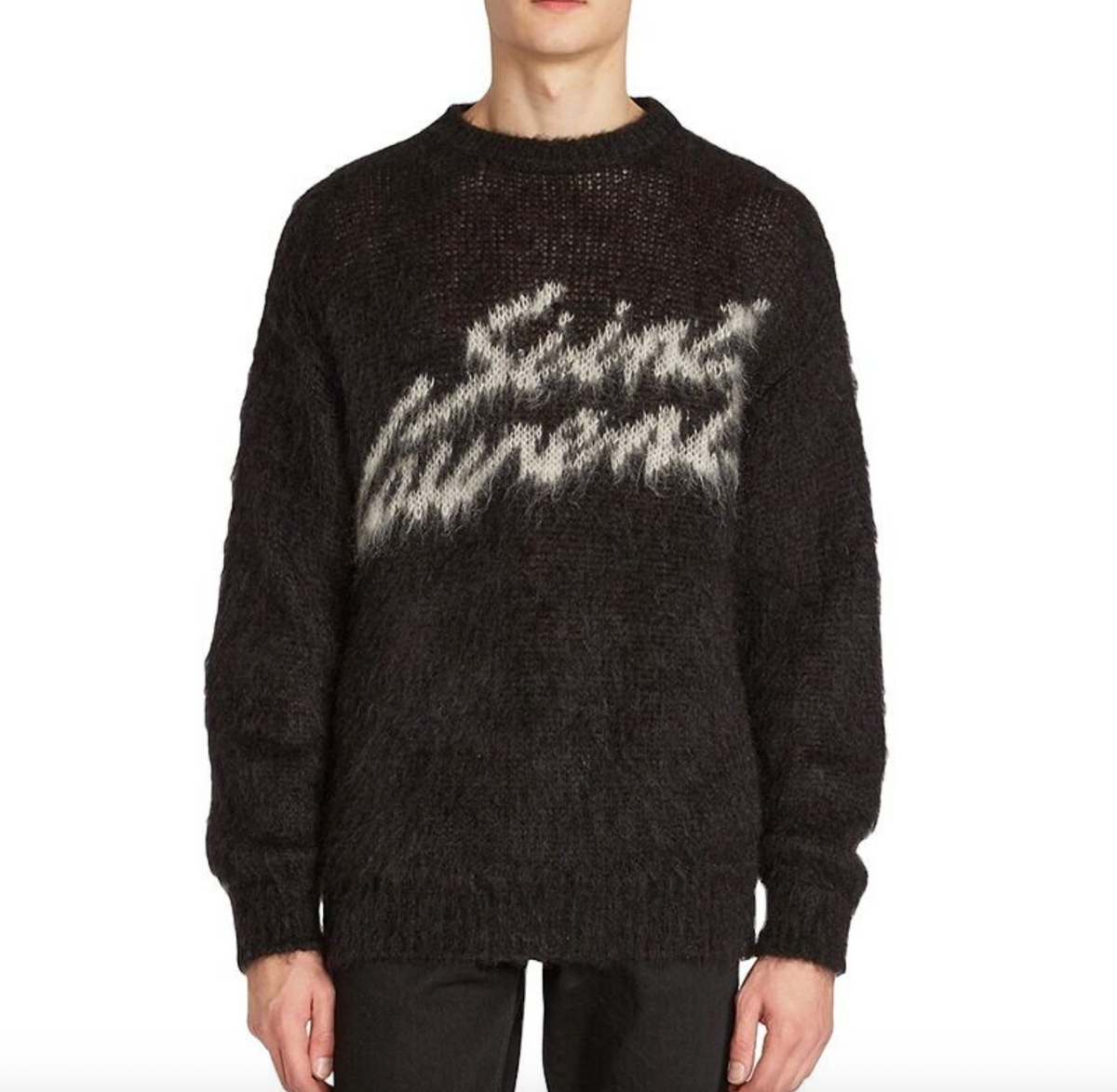 Men's Custom Logo Classic Pullover Sweater