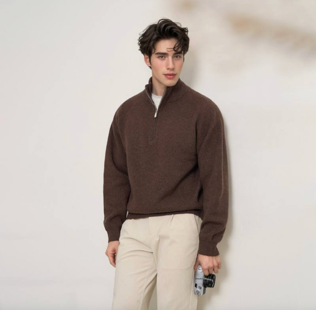Men's Autumn Winter Casual Overshirt Jacket