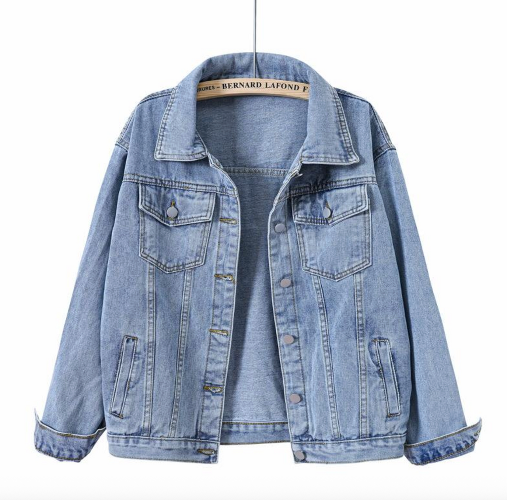 Women's Vintage Blue Denim Jacket