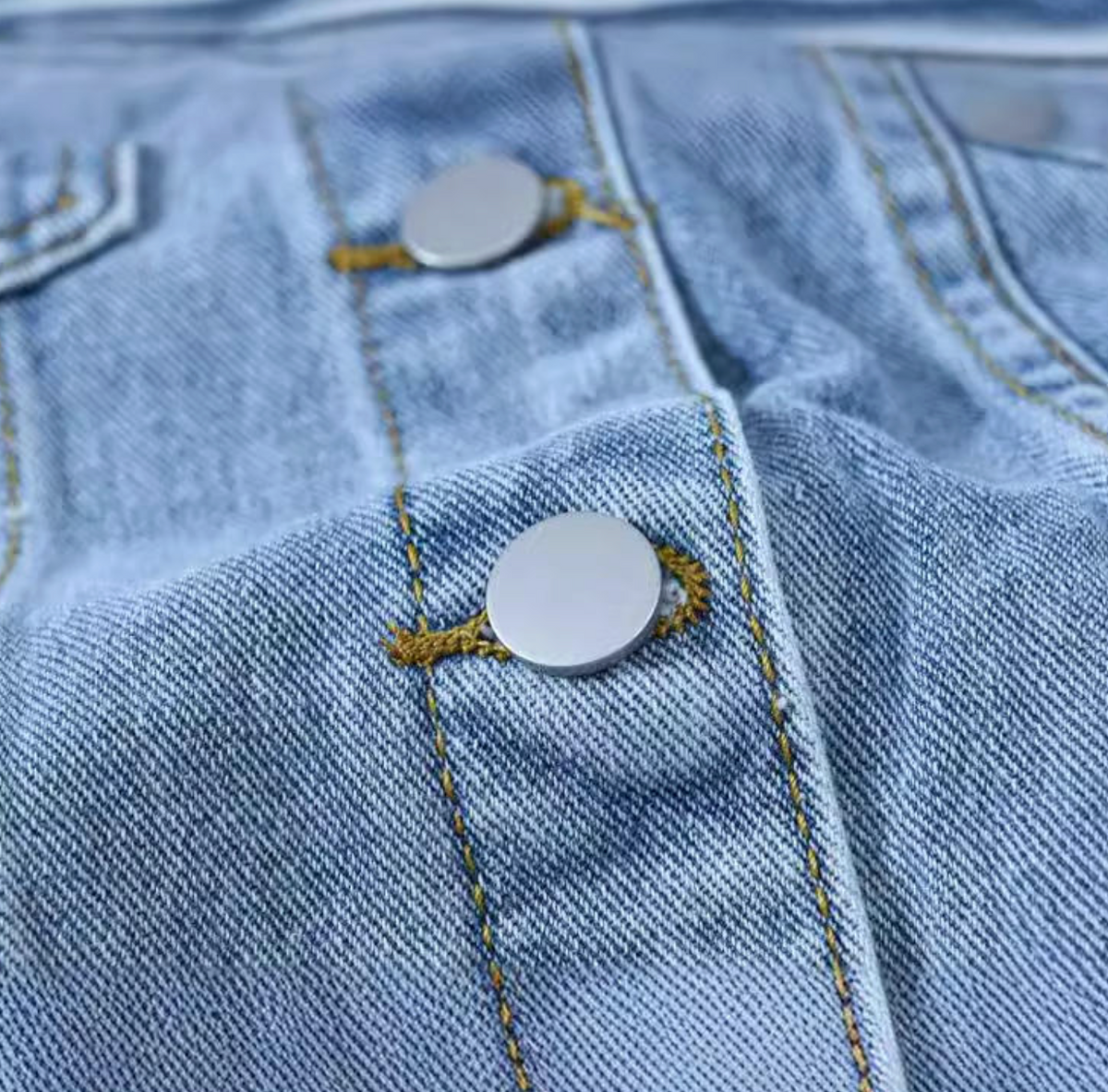 Women's Vintage Blue Denim Jacket